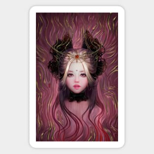 Vampiress Mia Sticker